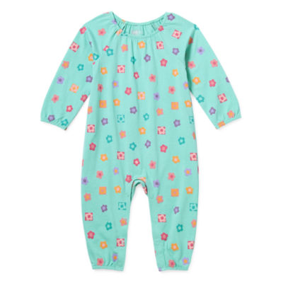 Okie Dokie Baby Girls Long Sleeve Jumpsuit