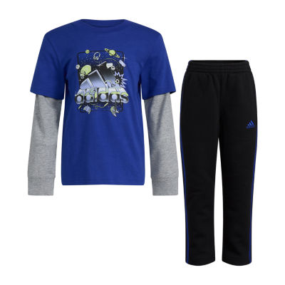 adidas Big Boys 2-pc. Pant Set