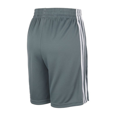 adidas Big Boys Adjustable Waist Mid Rise Knit Pull-On Short