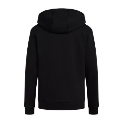 adidas Big Boys Embroidered Fleece Hoodie