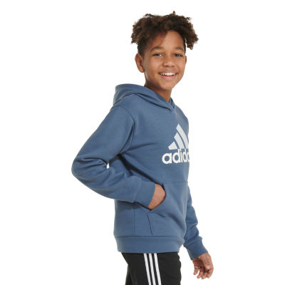 adidas Big Boys Fleece Hoodie