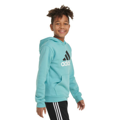 adidas Big Boys Fleece Hoodie