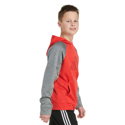 adidas Big Boys Fleece Hoodie