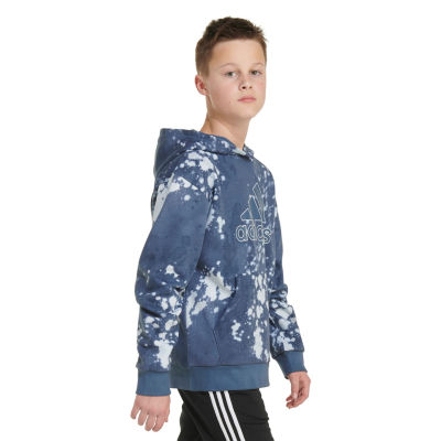 adidas Big Boys Fleece Hoodie