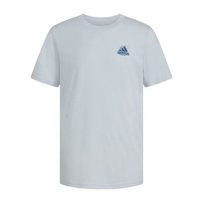 adidas Big Boys Crew Neck Short Sleeve Graphic T-Shirt - JCPenney