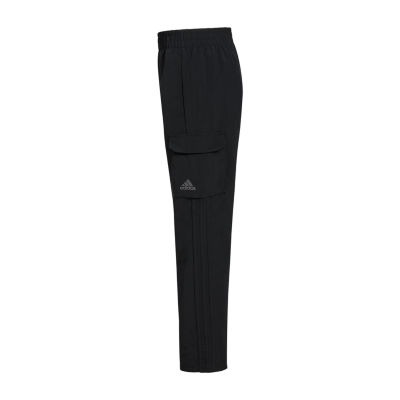 adidas Big Kid Boys Mid Rise Straight Active Cargo Pant