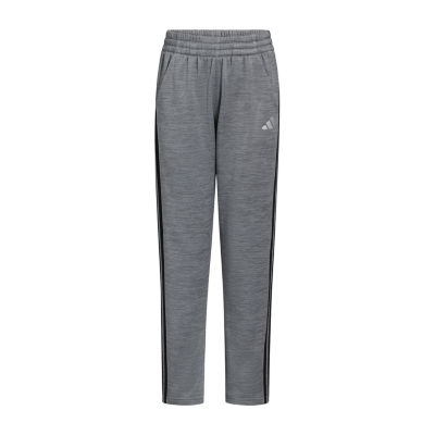 adidas Big Boys Mid Rise Straight Track Pant