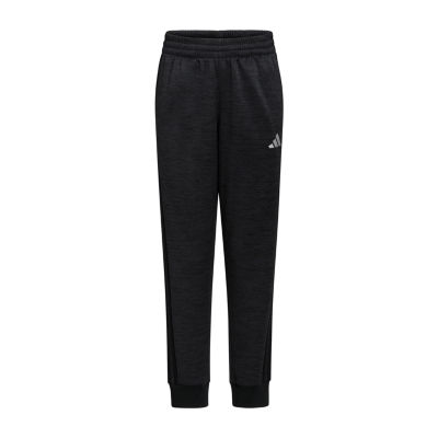 Adidas Big Boys Drawstring Waist Mid Rise Cuffed Fleece Jogger Pant MainPlace Mall