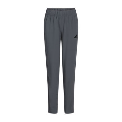 adidas Big Kid Boys Mid Rise Tapered Drawstring Pant