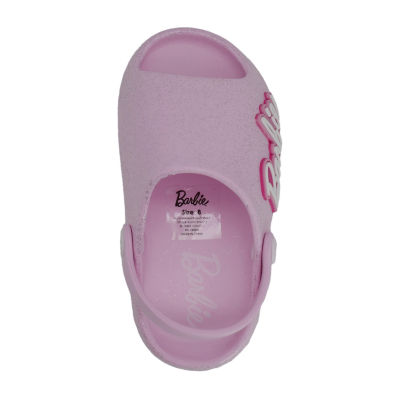 Toddler Girls Barbie Cloud Slide Sandals