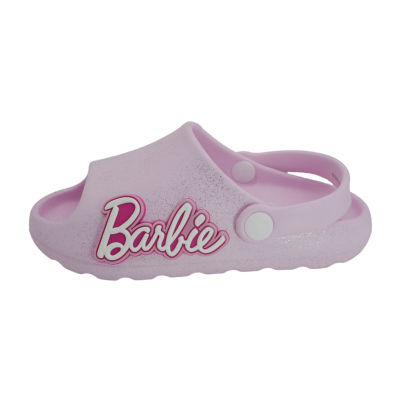 Toddler Girls Barbie Cloud Slide Sandals