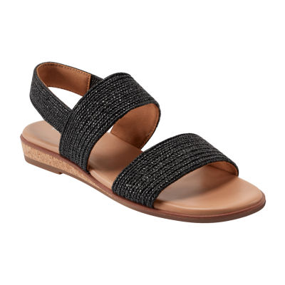 Easy Spirit Womens Lana Flat Sandals