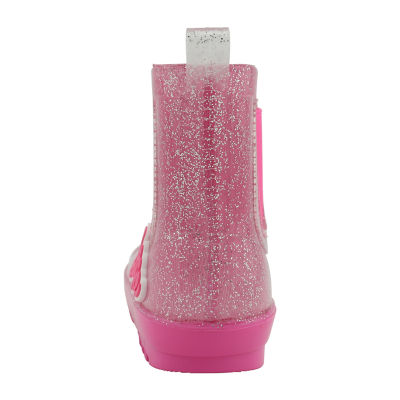 Toddler Girls Barbie Barbie Flat Heel Rain Boots
