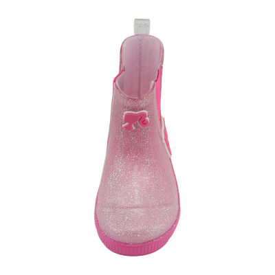 Toddler Girls Barbie Barbie Flat Heel Rain Boots