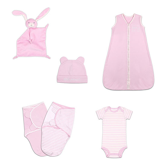 The Peanutshell Baby Girls Baby Clothing Set