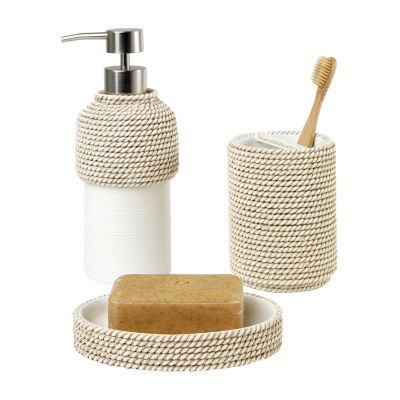 Croscill Classics Coastal Stripe Soap Dishes