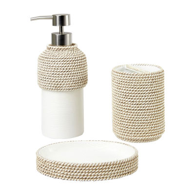 Croscill Classics Coastal Stripe Soap Dispensers