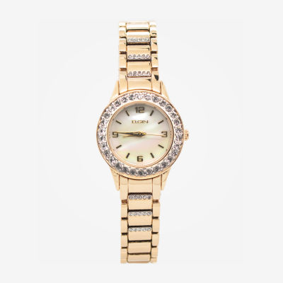 Elgin Womens Gold Tone Watch Boxed Set Eg201807st JCPenney