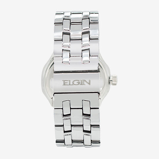 Elgin Womens Silver Tone Bracelet Watch Fg160065s