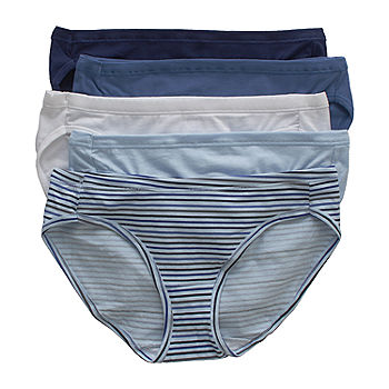 Pack Of 6 Fruit of the Loom® Women's Breathable Cooling Stripe™ Briefs size  10
