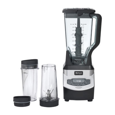 Ninja Professional Blender with Single Serve BL660, Color Gray Silver