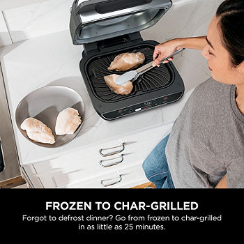 Ninja® Foodi™ 5-in-1 Indoor Grill with Air Fry, Roast, Bake & Dehydrate  AG301, Color: Black - JCPenney