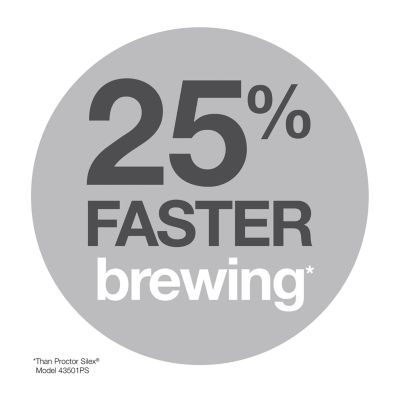 Proctor Silex® FrontFill™ Programmable 12 Cup Coffee Maker