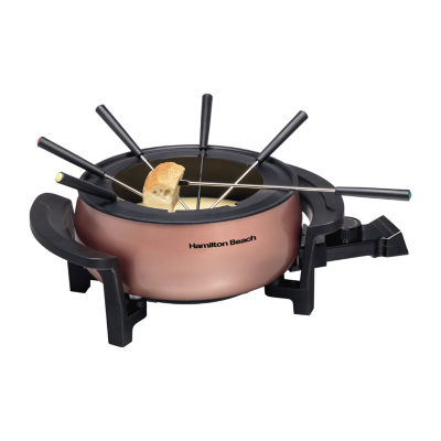 Hamilton Beach® 3 Quart / 2.8 Liter Fondue Pot 86201, Color Copper