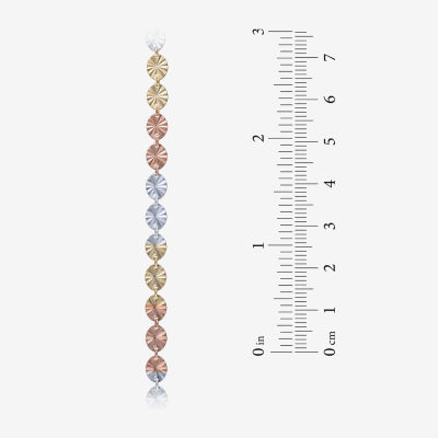 Made in Italy Womens Sterling Silver 18 Inch Link Chain Necklace