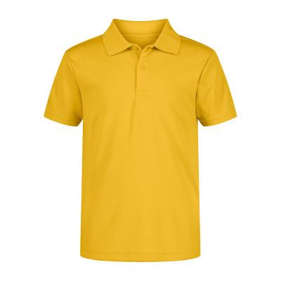 IZOD Little & Big Boys Short Sleeve Wrinkle Resistant Moisture Wicking Polo Shirt