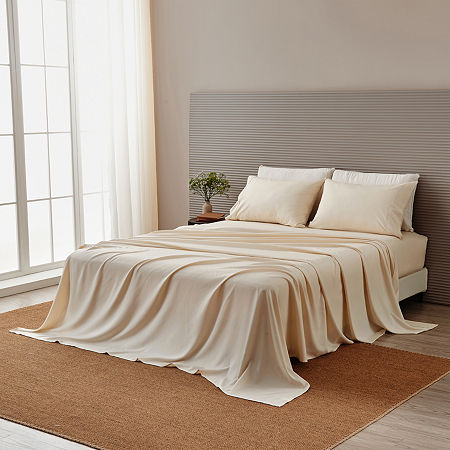 Linery Viscose From Bamboo Sheet Set, One Size, Beige