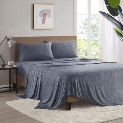 Intelligent Design Comfort Cool Knit Wrinkle Resistant Sheet Set