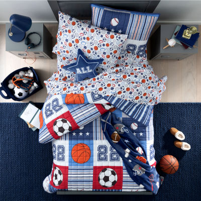 Under The Stars Skyler Sports Quilt Set