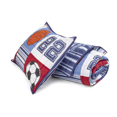 Under the Stars Kids Skyler Sports Quilt Set