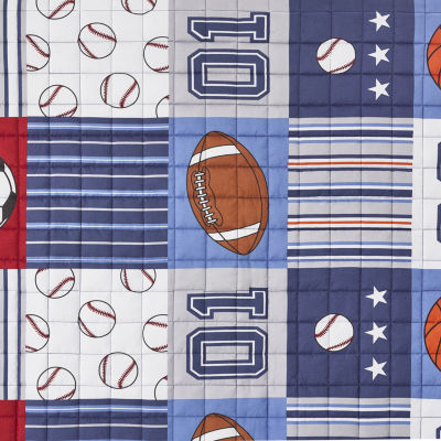 Under The Stars Skyler Sports Quilt Set