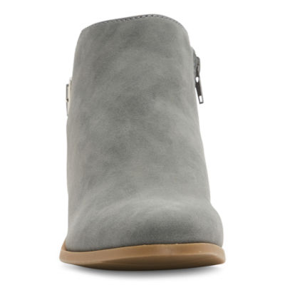 St. John's Bay Womens Rayford Stacked Heel Booties