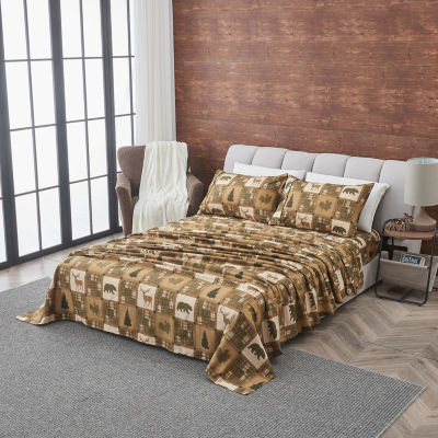 Linery Rustic Lodge Sheet Set