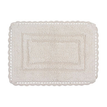  Home Weavers Hampton Crochet Reversible Bathmat 100