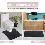 Home Weavers Inc Casual Elegence 4-pc. Reversible Bath Rug Set