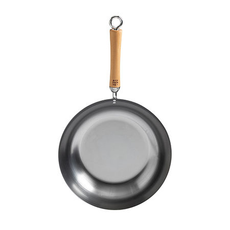 Joyce Chen Carbon Steel 12 Stir Fry Pan With Birch Handle, One Size, Silver