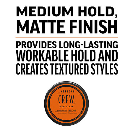 American Crew Matte Clay - 3 Oz, One Size