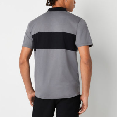 Airwalk Mens Regular Fit Long Sleeve Logo Rugby Shirt
