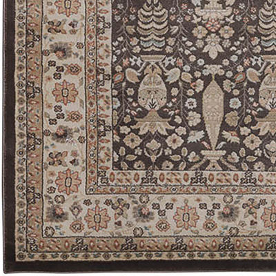 Garda Grace Traditional Oriental Indoor Rectangular Area Rug