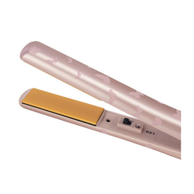 CHI Pink Flutter Ceramic Ceramic Fast Heating 1" Flat Irons