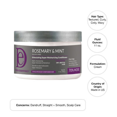 Design Essentials Rosemary And Mint Stimulating Super Moisturizing Conditioner 11 oz.