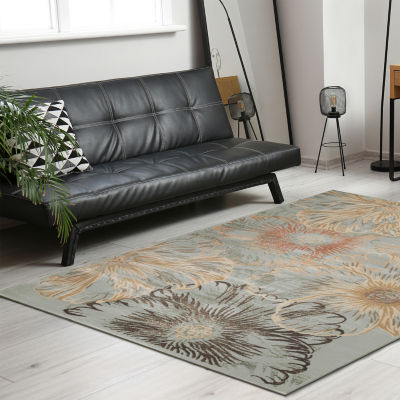 Radici Garda Modern Abstract Floral 39"X60" Indoor Rectangular Accent Rug