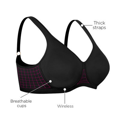 Ilusion Full Coverage Wireless Smoothing Bra- 7306