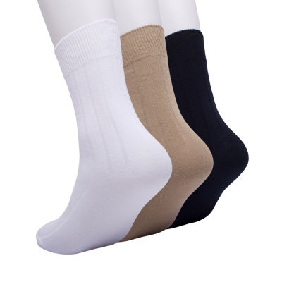 Thereabouts Little & Big Boys 3 Pair Crew Socks