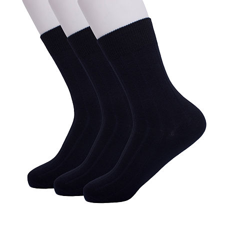 Thereabouts 3 Pair Trouser Socks Boys, 4-6, Blue