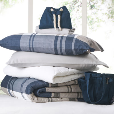 Casual Comfort 7-pc. Plaid Dorm In A Bag